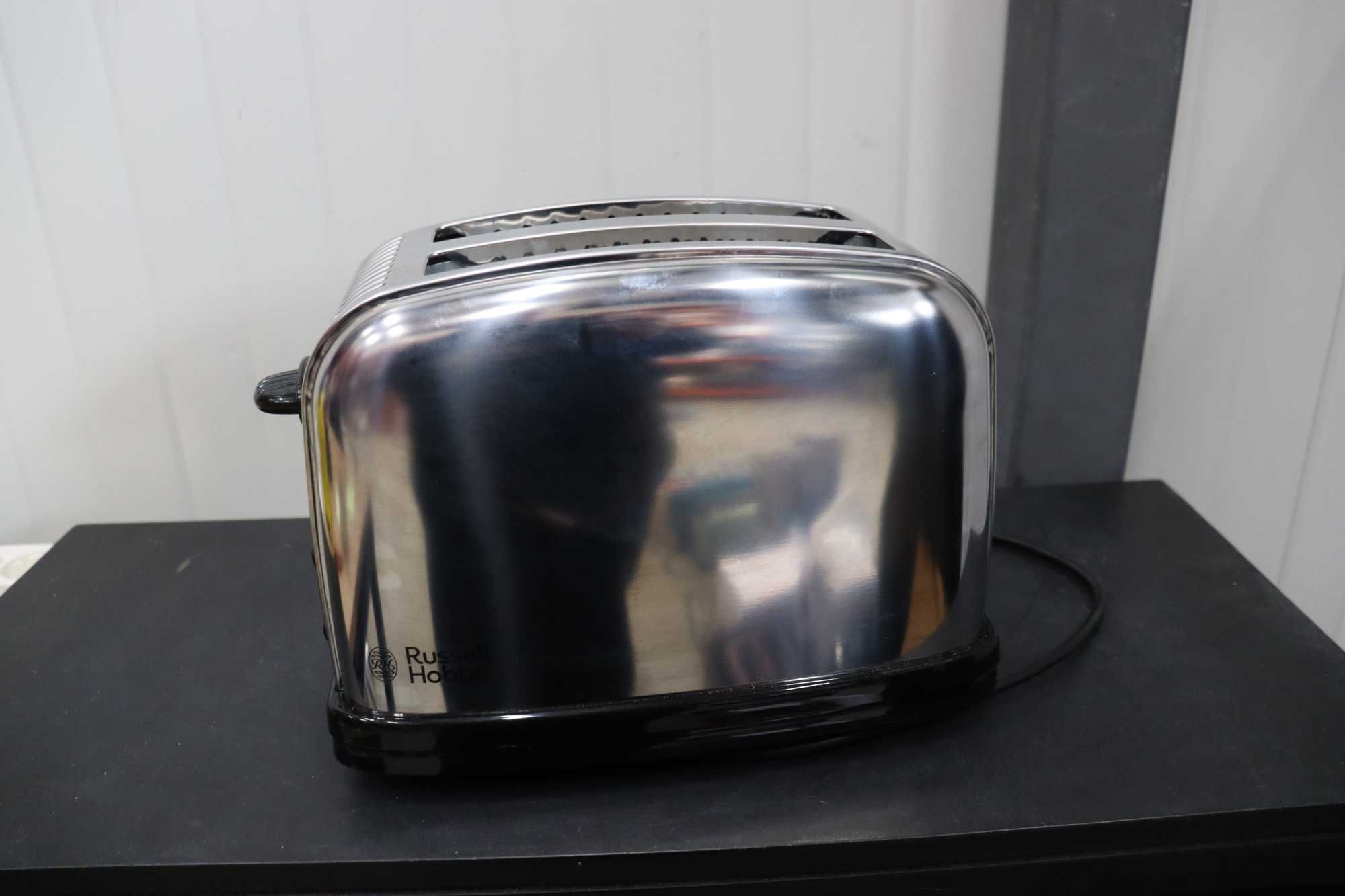 Огледален тостер Victory RUSSELL HOBBS 1200W, Инокс/Черен