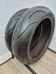 Set anvelope moto 120 70 17 cu 180 55 17 Michelin pilot power