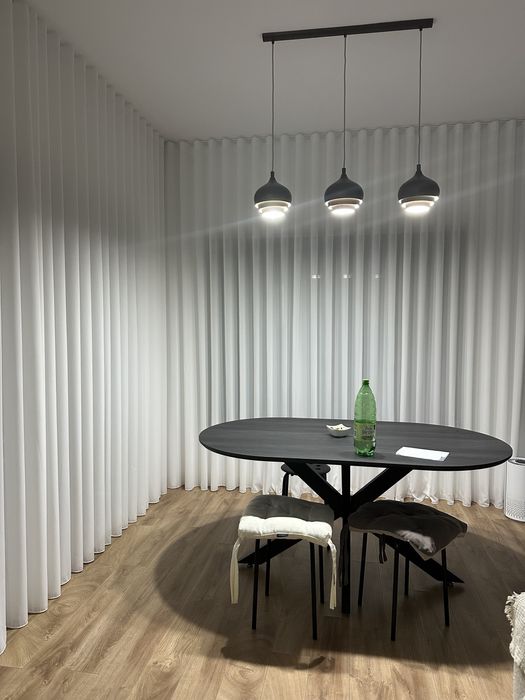 Masa 160/90 , picior metalic , gri antracit