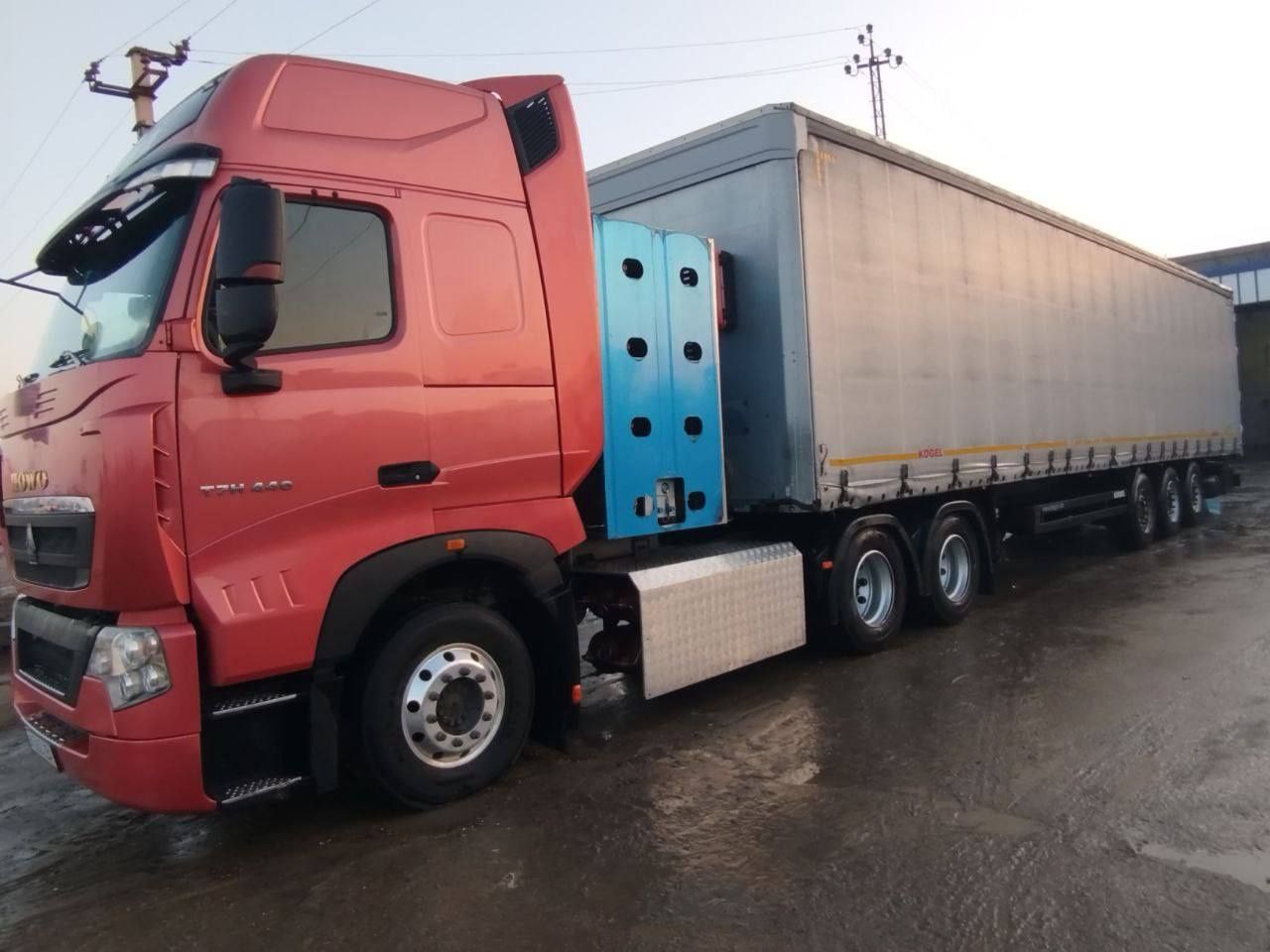 HOWО T7 H 440 EURO 6 
2020 йил декабр заводской подушка 2 мостлик 8 та