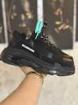 Adidasi Barbati Balenciaga Triple S Black!
