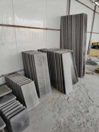 Coame si Capace pentru gard din beton sau albe din compozit de marmura