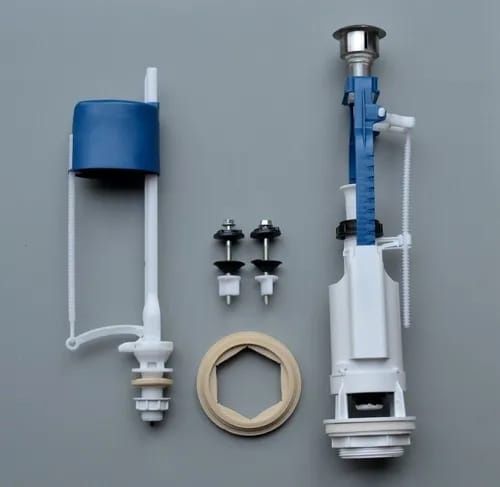 Арматура для сливных бачков Уклад А 105.57.хх.х. однорежимная, кнопк