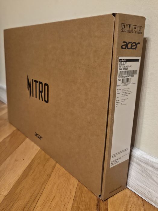 НОВ! Laptop Acer Nitro i7-13620H 165Hz 16GB DDR5 1TB SSD RTX 4050 6GB