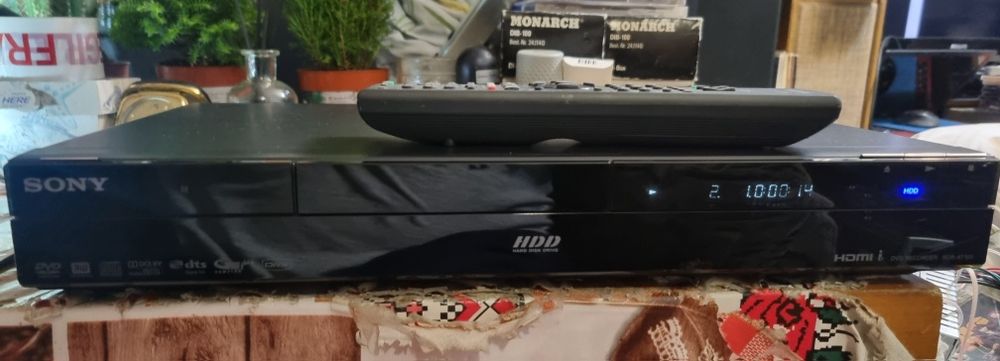 Sony cdp-xe530(cd text),dvd/hdd recorder Sony rdr-at 105