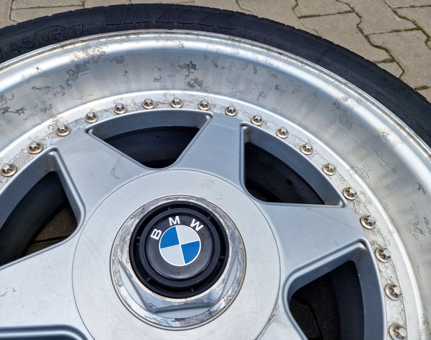 Jante BMW pe 17  cu buza lată originale anvelope roti jenti