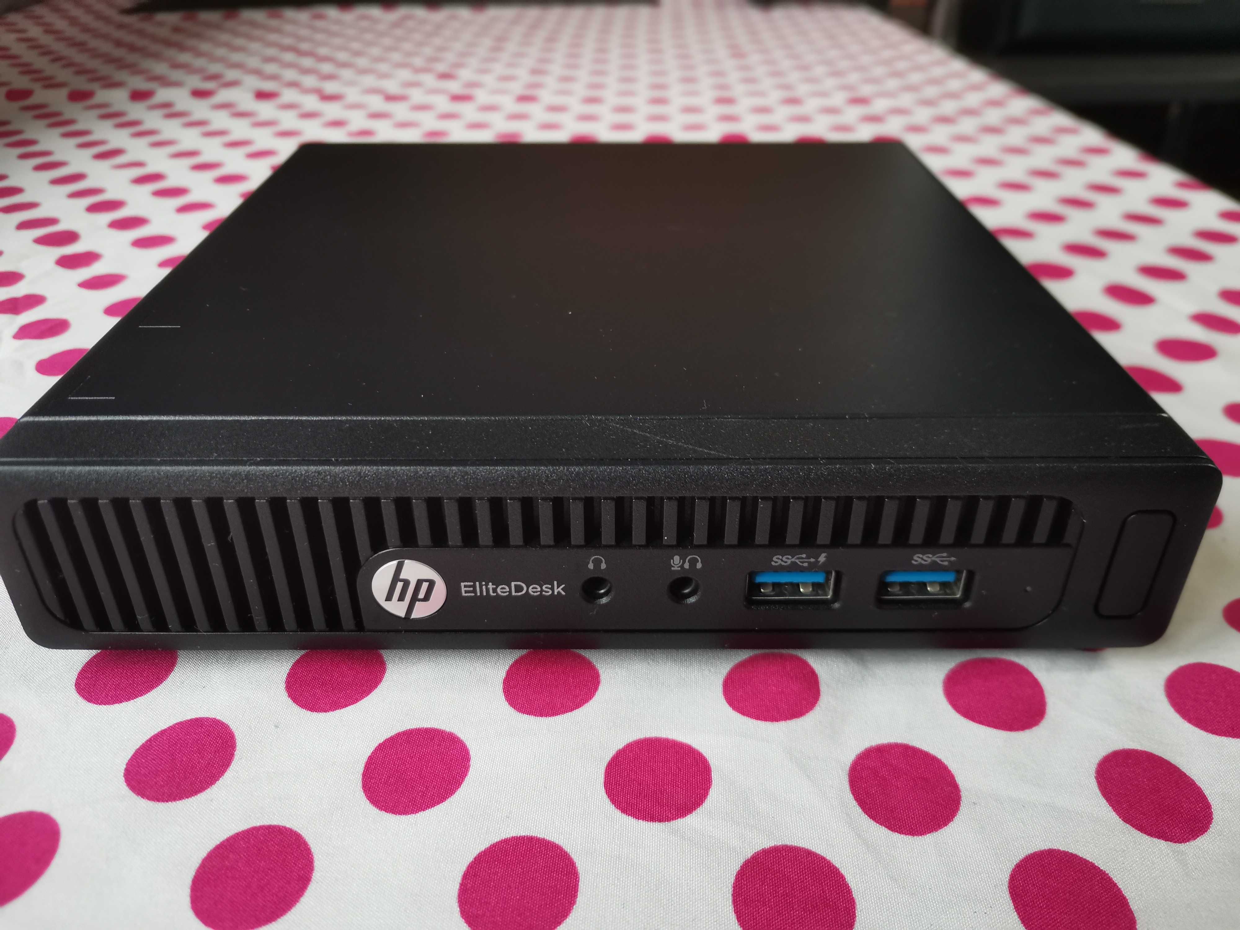 Mini PC HP EliteDesk 705 G2, AMD PRO A8-8600B R6/8 GB/ 500 GB HDD