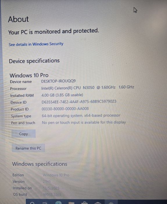 Laptop HP 250 G4 impecabil!