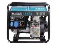 Generator diesel Könner&Söhnen KS 6100HDE EUROV, 230 V monofazic 5,5kW