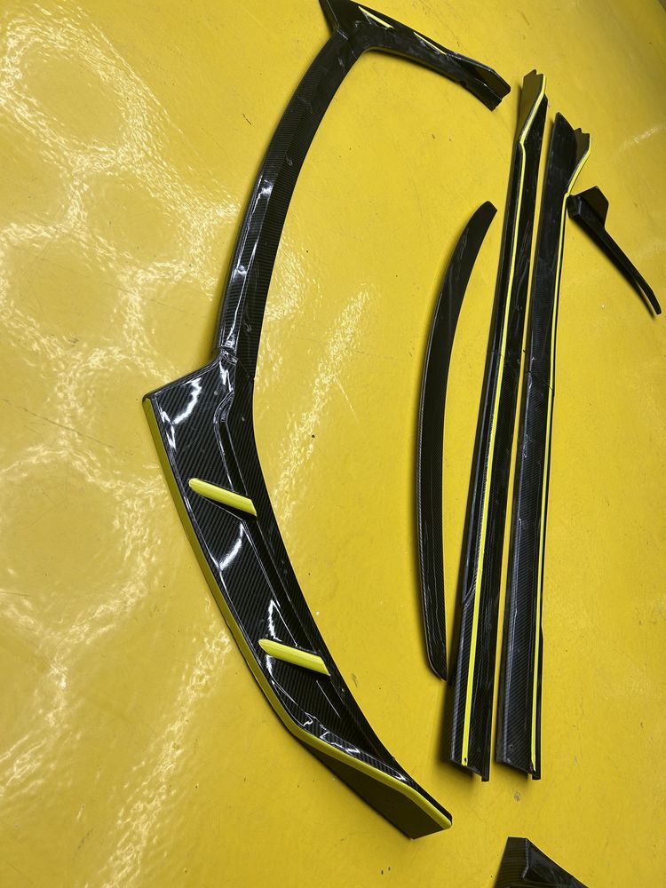 Kia K5 Обвес Tuning carbon splitter Комплект