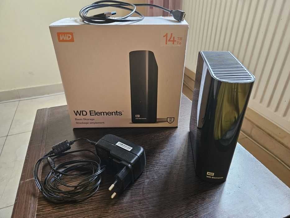 HDD Extern WD Elements Desktop 14TB, USB 3.0