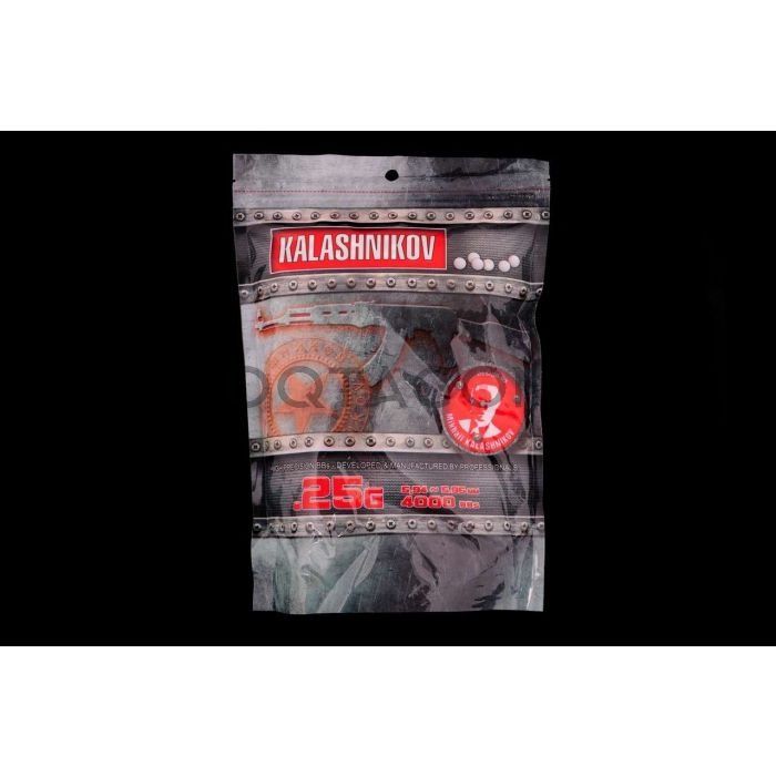 Bile airsoft 6 mm Kalashnikov 0.25g 4000buc cod: 3774