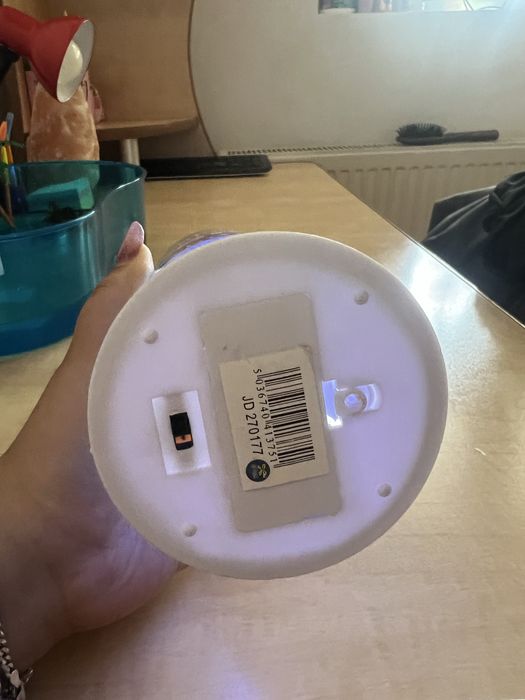Sticlă luminoasa personalizată 18 ani