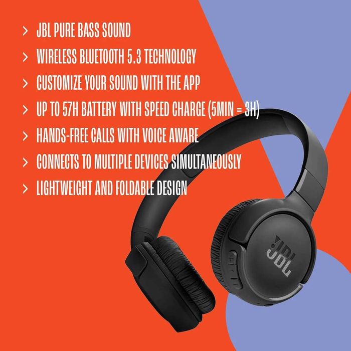 JBL Tune 520 • Беспроводные наушники