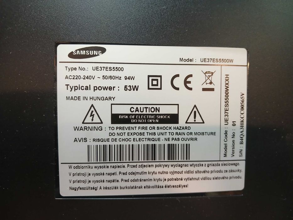 Tv Led samsung 37 inch