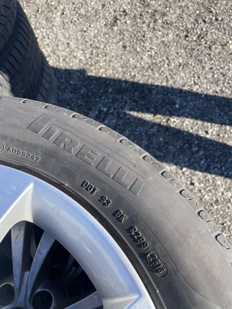 205/55/16 PIRELLI 4бр. 4.5-5мм с джанти ALFA ROMEO