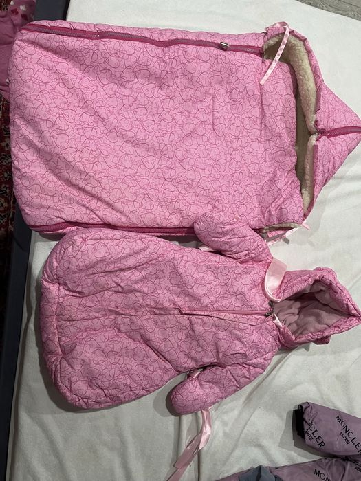 Продам зимний комбинезон для новорожденного