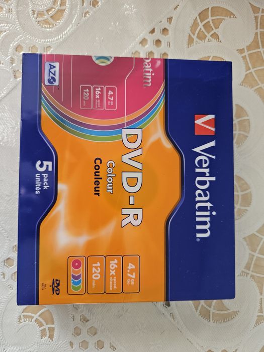 Продам новые DVD диски CD-R, DVD-R