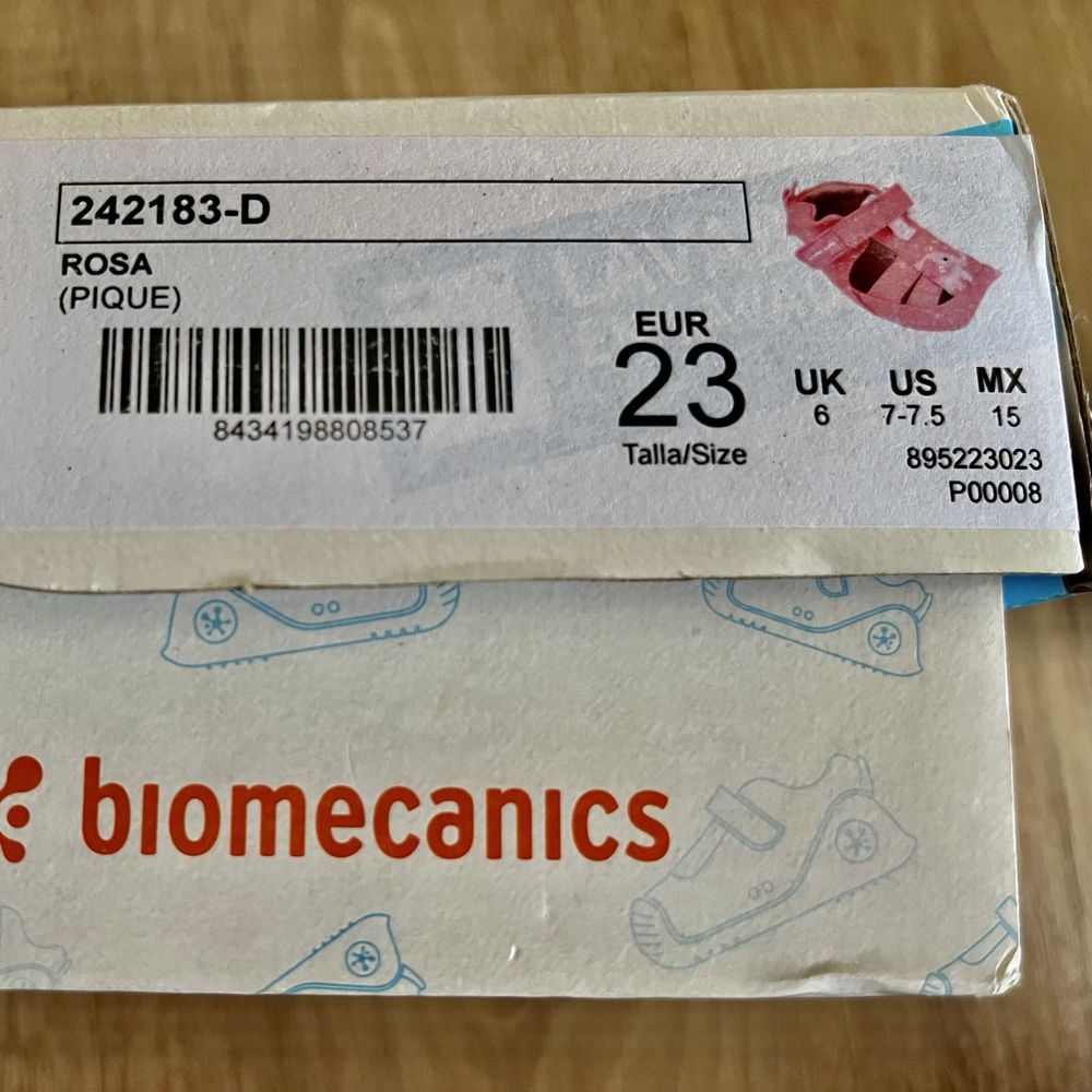 Детски сандали Biomecanics 23 номер
