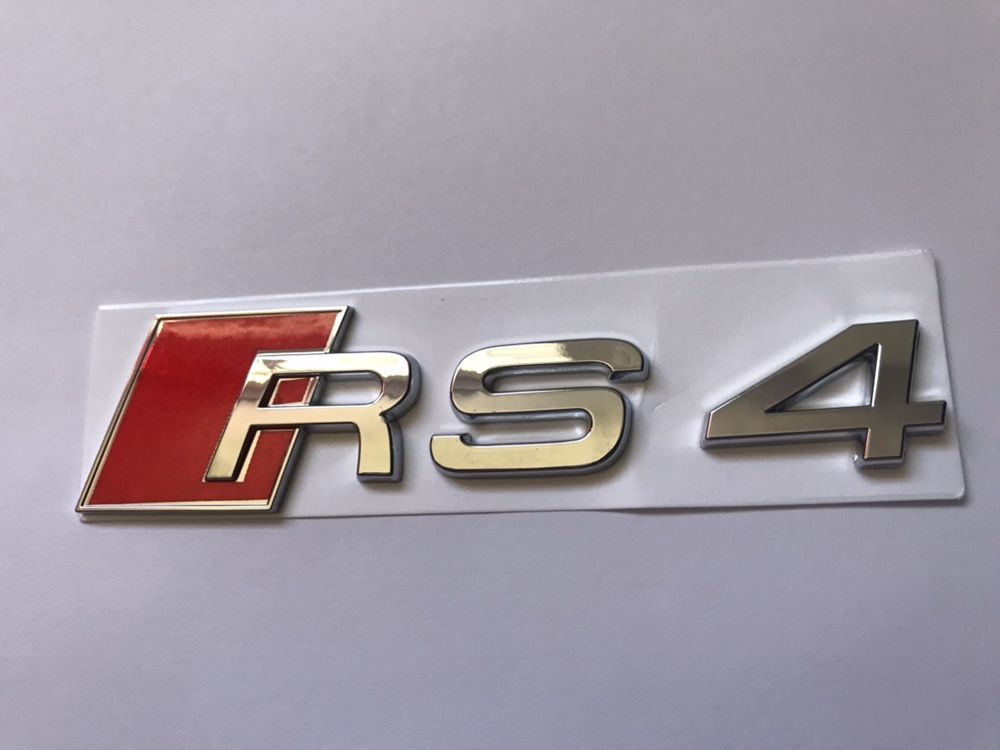 Emblema Audi RS4