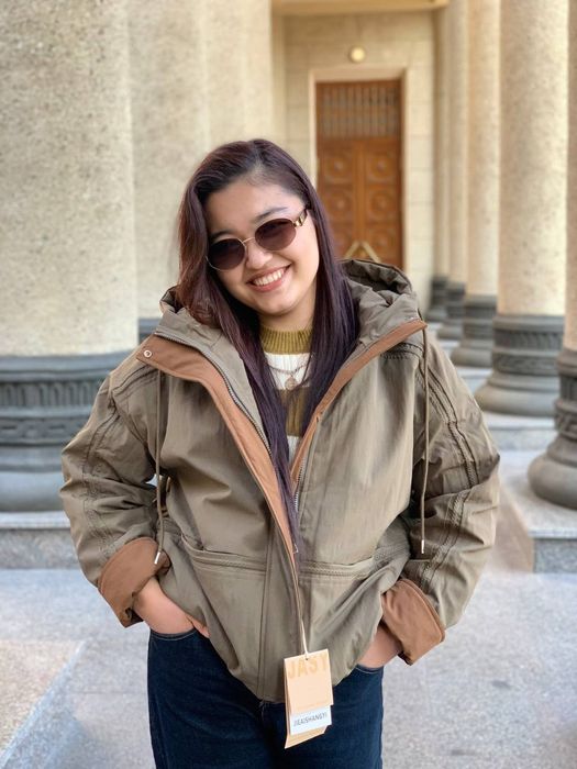 Зимняя женская куртка размер подходит м л хл