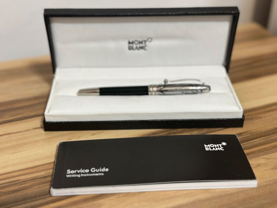 Stilou Montblanc Meisterstuck 100 years, Fountain Pen negru/verde