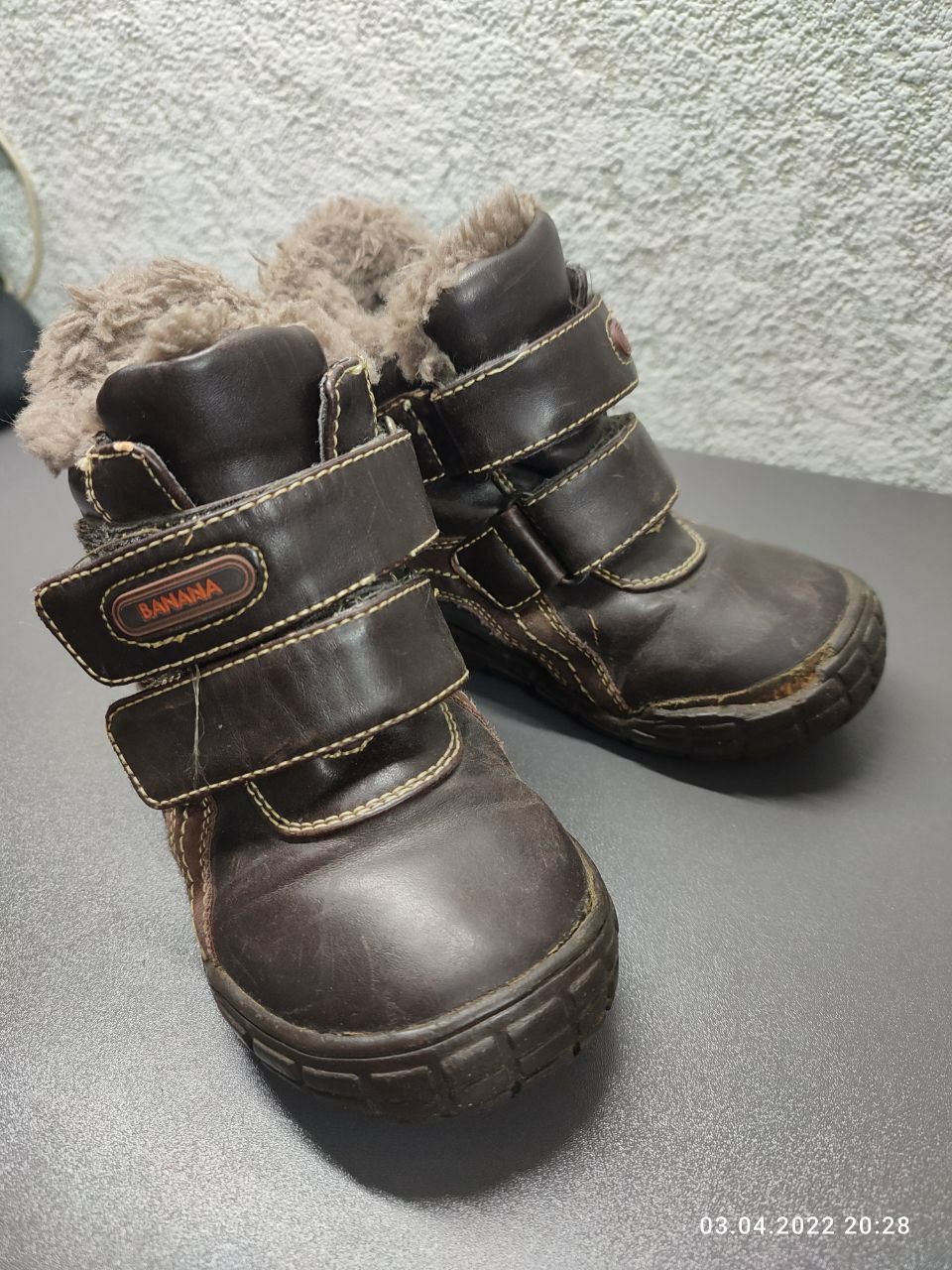 Ботиночки зимние, 25 размер