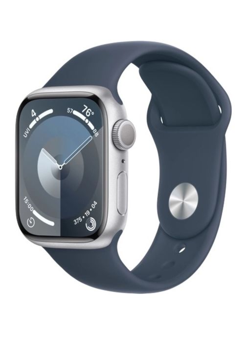 Смарт-часы Apple Watch Series 9 GPS M/L 45 мм серебристый-синий