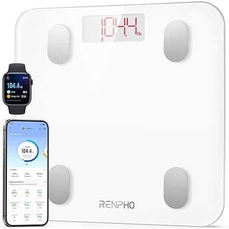 Bluetooth кантар RENPHO es-26m-w
