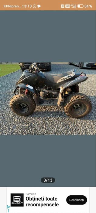 Atv 110cc 2timpi