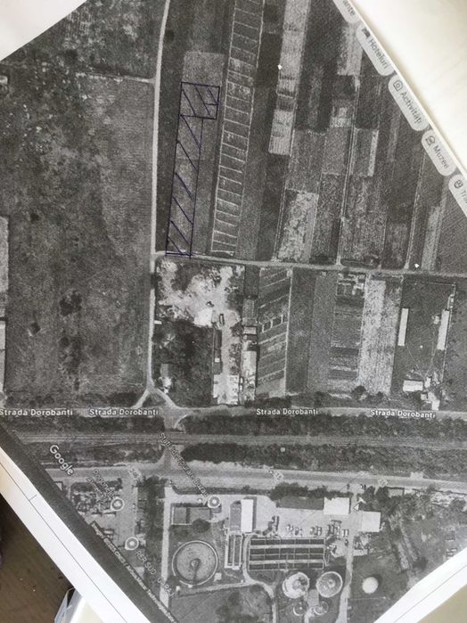 Teren 2400mp pe Str Dorobanti ,podul Vadu Pasii