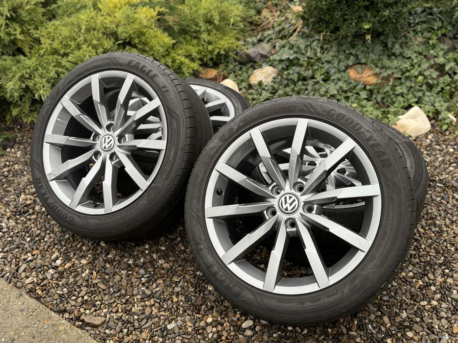 Jante originale 18” Vw Passat B8 R line model Monterey Golf 5x112