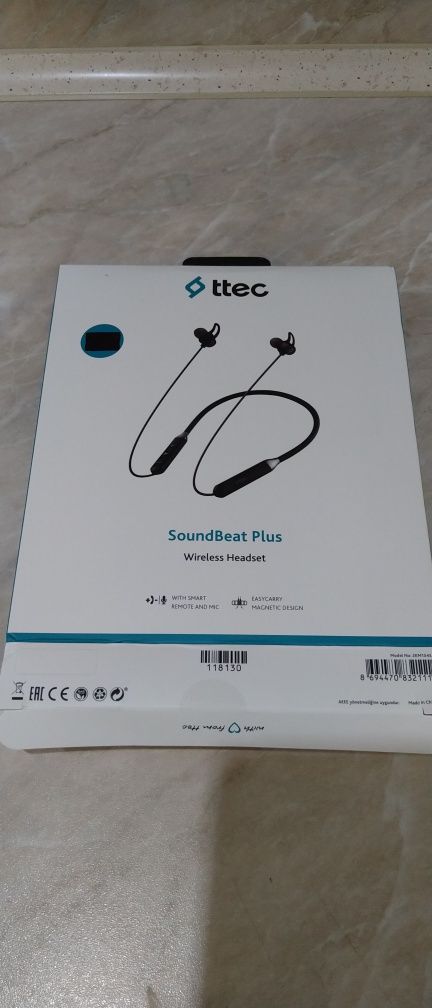 Слушалки TTEC soundbeat plus