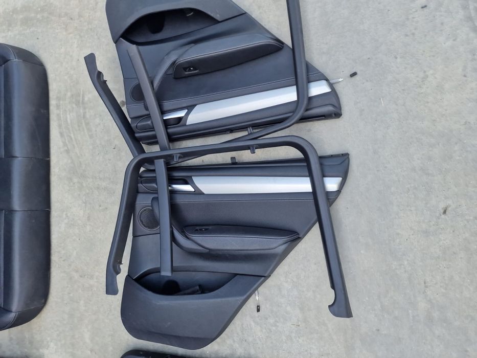 Interior piele negru recaro BMW x3 f25 fara incalzire