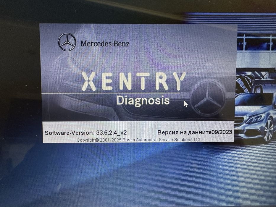 Диагностика XENTRY комплект с лаптоп