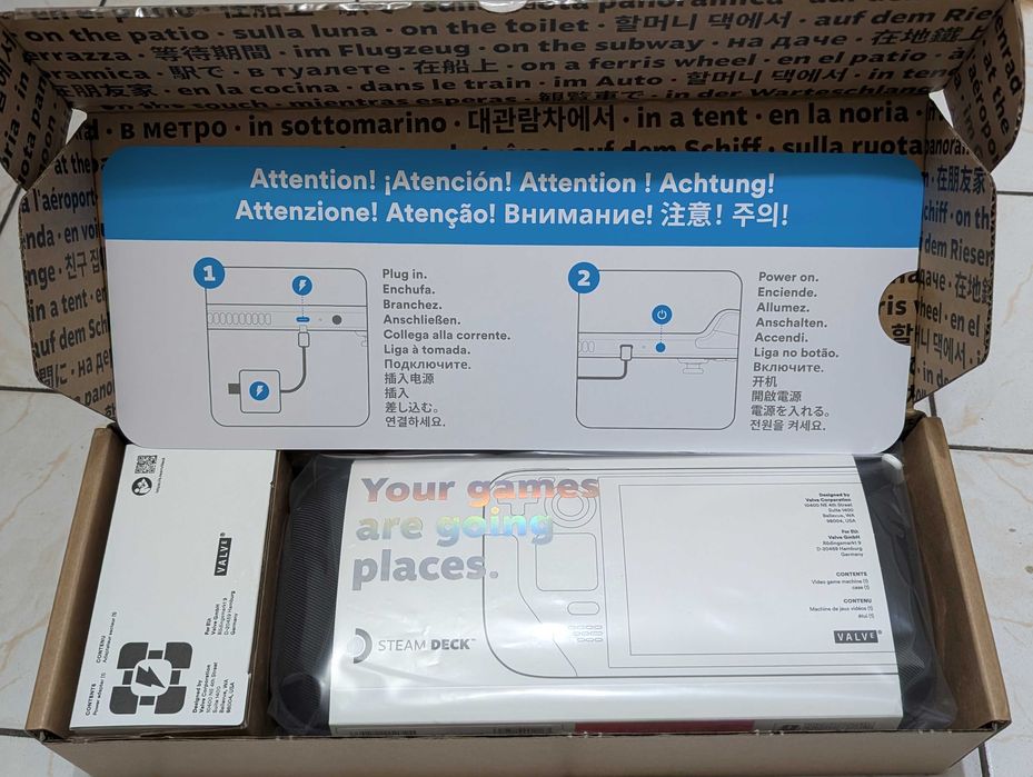 Vand Steam Deck 256GB LCD SIGILAT