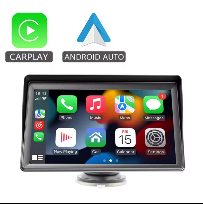 Car multimedia player carplay android auto