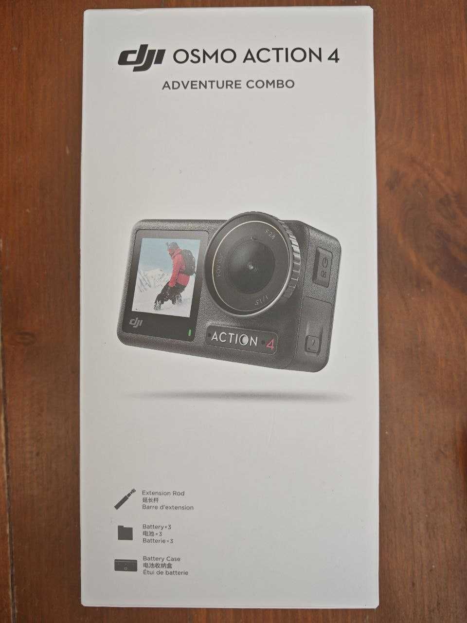 Екшън камера DJI Action 4 Adventure Combo