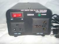 Redresor Convertizor Transformator 220 V / 110 V PUTERE = 500 VA - NOU