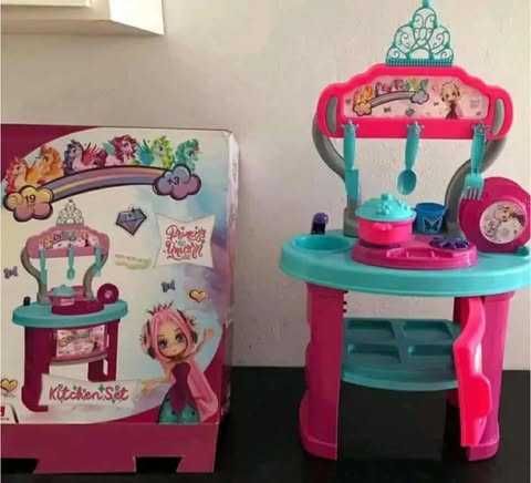 Вълшебна детска кухня за принцеси с 19 части