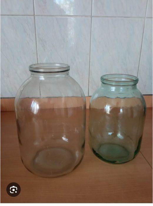 Банки различной емкости