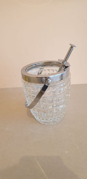 Accesoriu decorațiune vintage colectie cristal Franta 1970