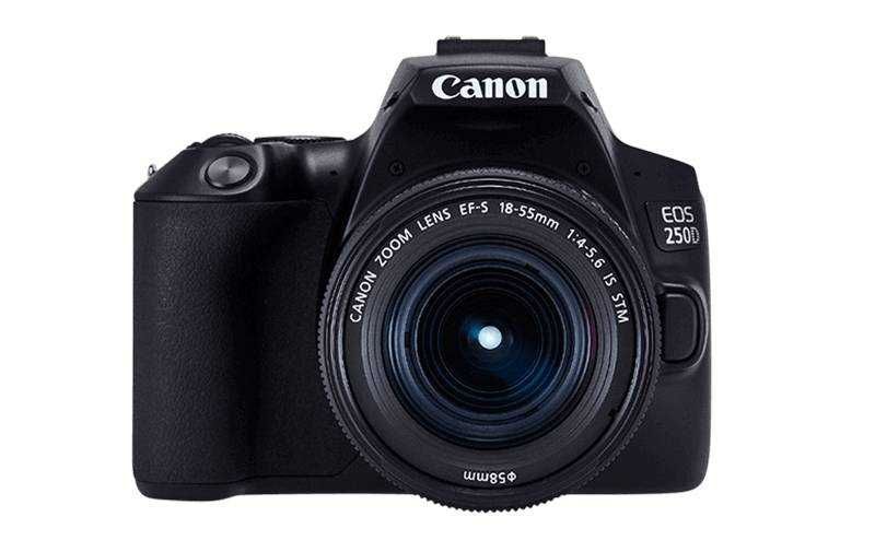 Canon 250d + Обектив EF-S 18-55