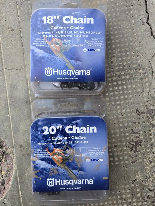 husqvarna 450 rancher 3,2cp +2lame si 2 lanturi noi