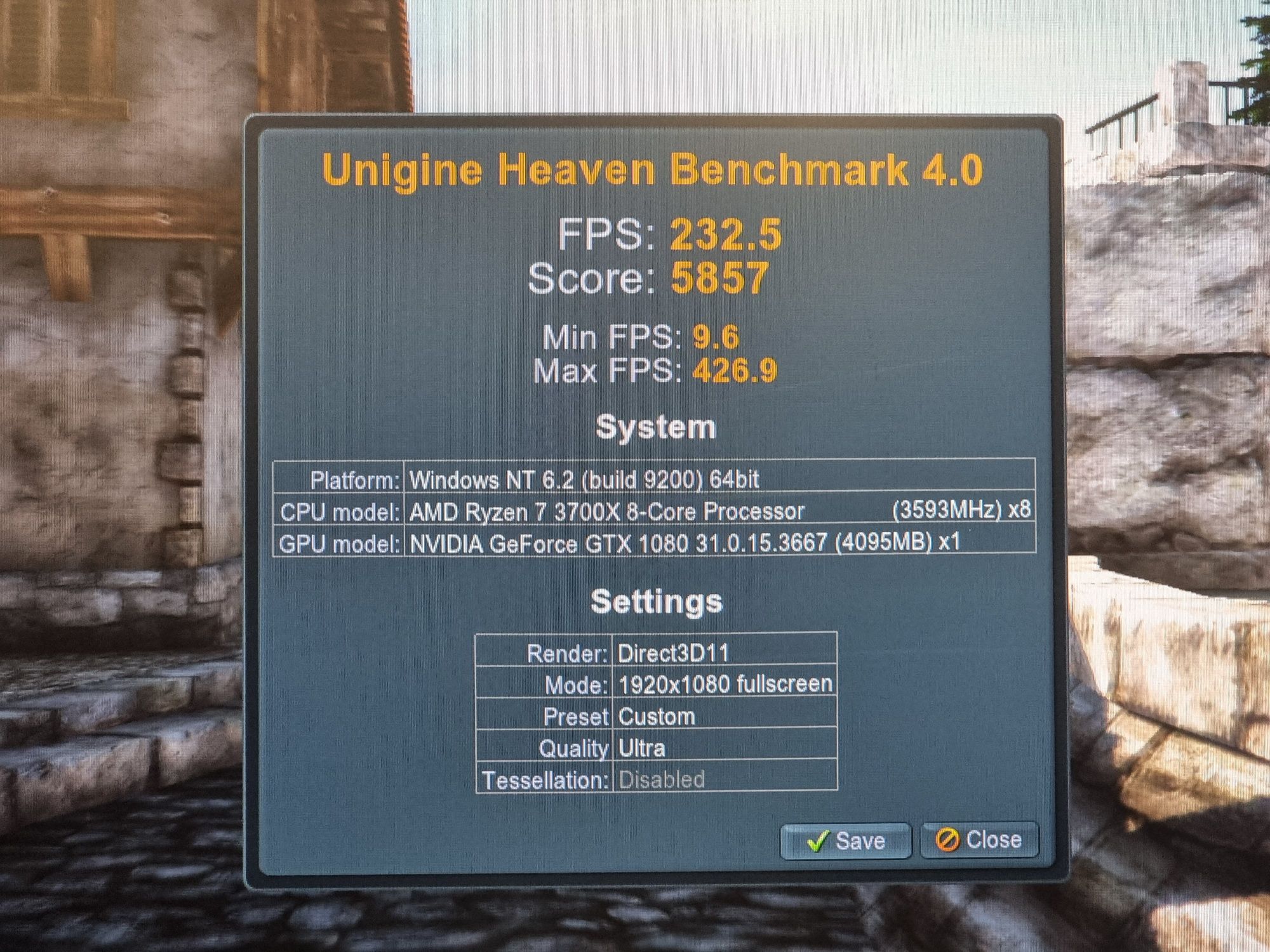 Геймърски Компютър/R7 3700x/16GB RAM/512GB/GTX 1080 8GB