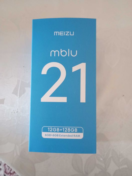 Продам сотовый телефон новый мейзу21 6гб/128гб