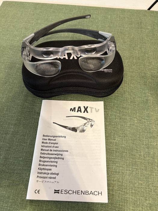 Ochelari Eschenbach MaxTV pentru persoane cu deficiente de vedere