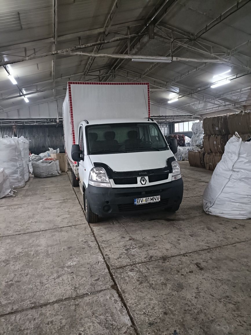 Renault Master 2.5 dci 2009 prelata 8 europaleti DETARATA 5500kg