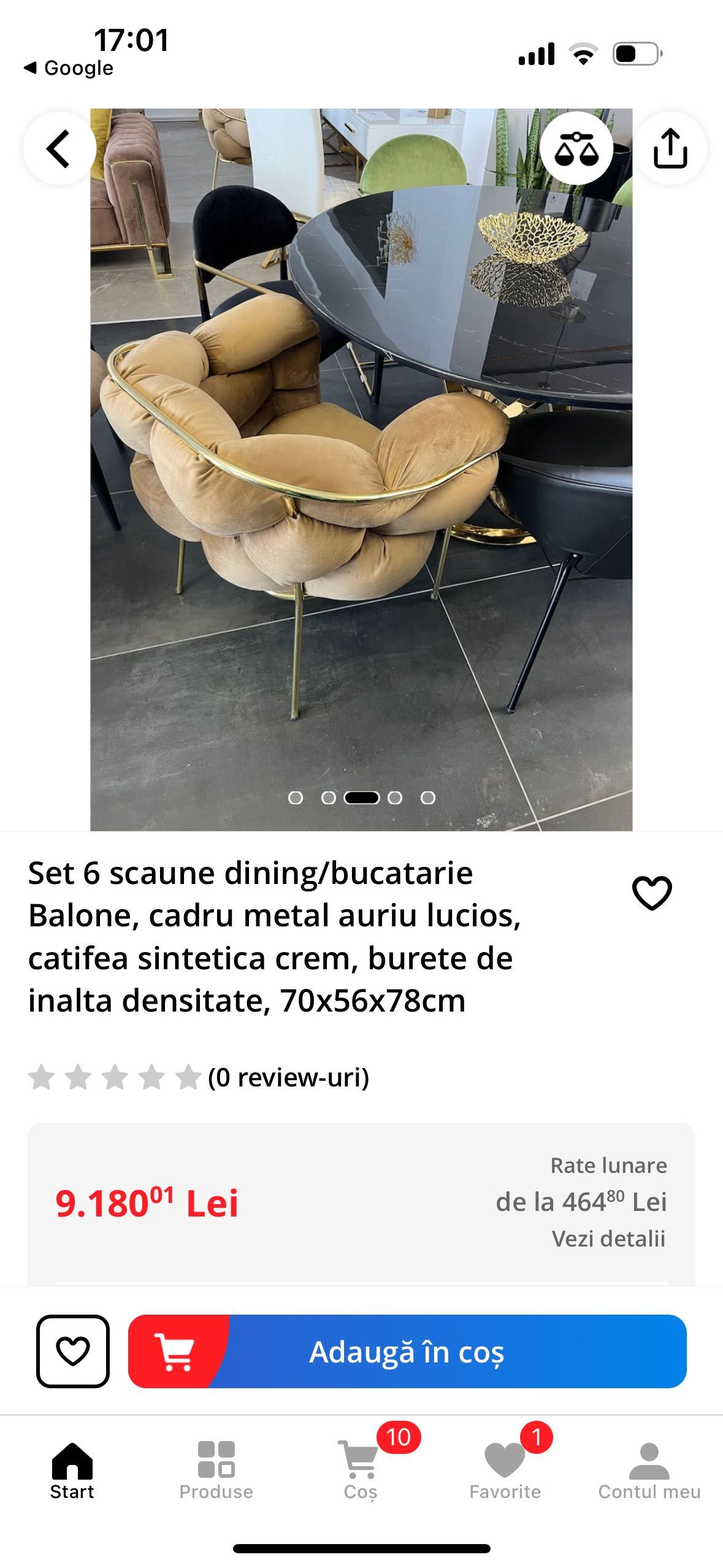 Scaune elegante living