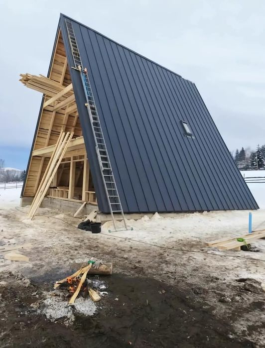 Cabana tip A Frame 5.5m x 10m